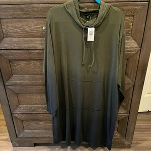 Torrid ombré hoodie dress